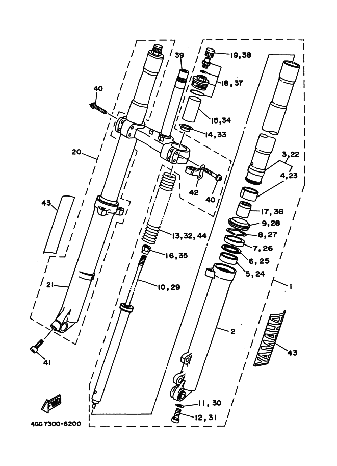 20 - FOURCHE AVANT