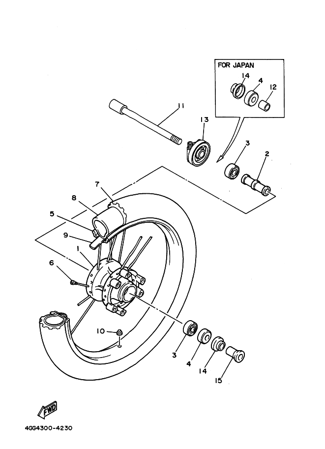 23 - ROUE AVANT