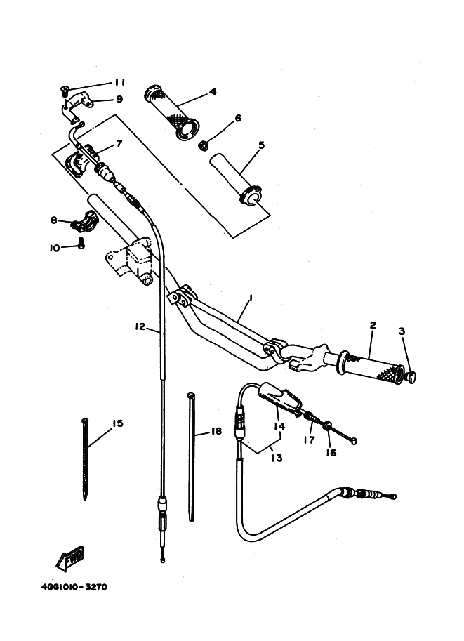 27 - GUIDON & CABLE