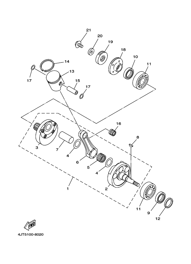 02 - VILEBREQUIN & PISTON
