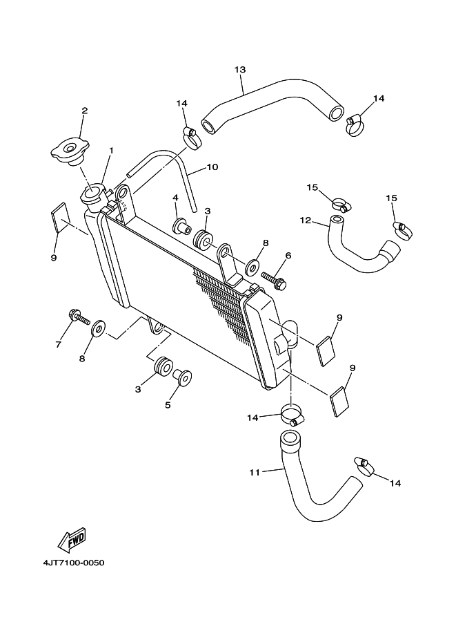 05 - RADIATOR. HOSE