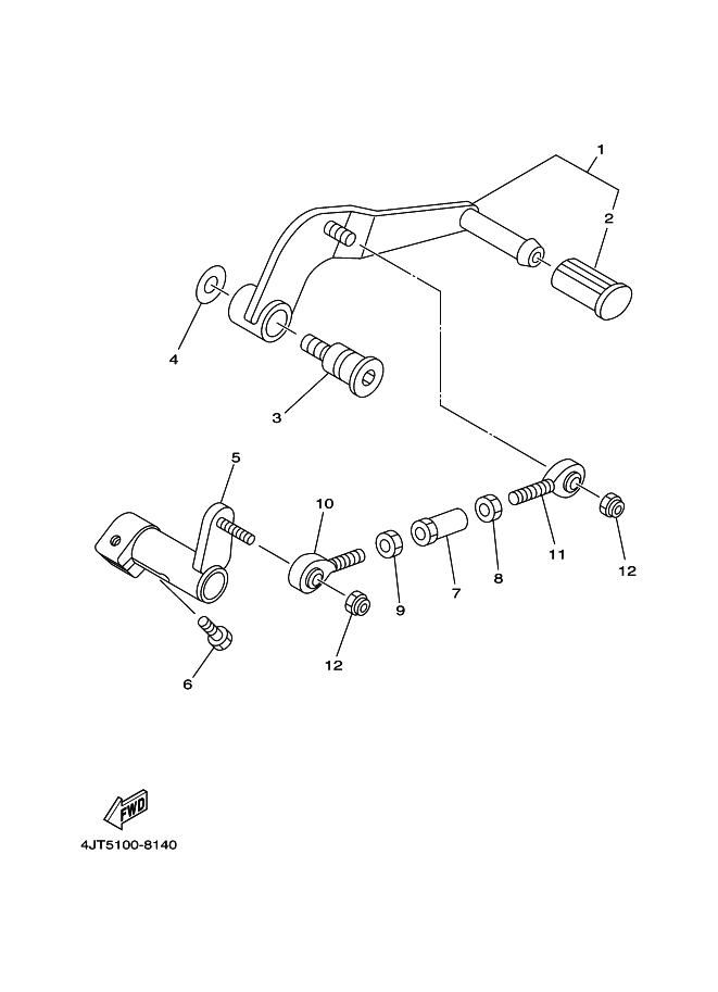 14 - SHIFT SHAFT