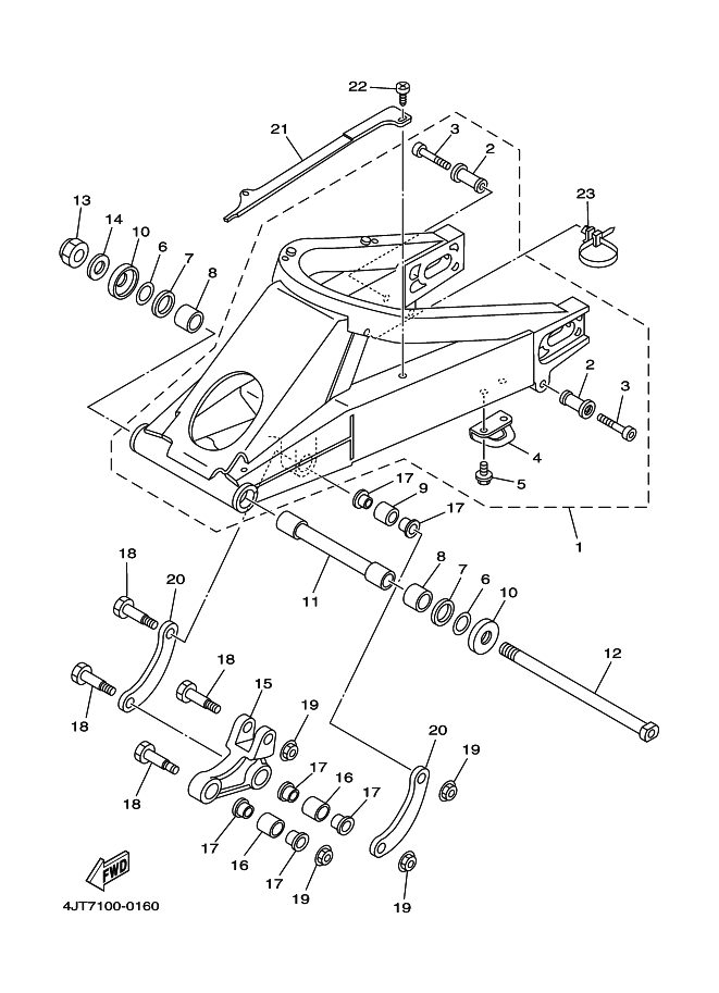 16 - REAR ARM