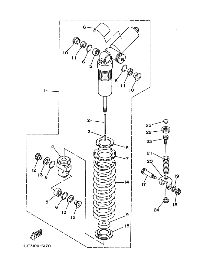 17 - SUSPENSION ARRIERE