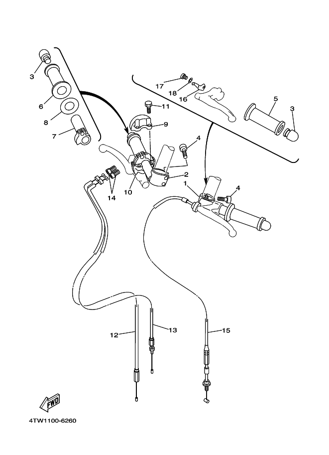 26 - GUIDON & CABLE