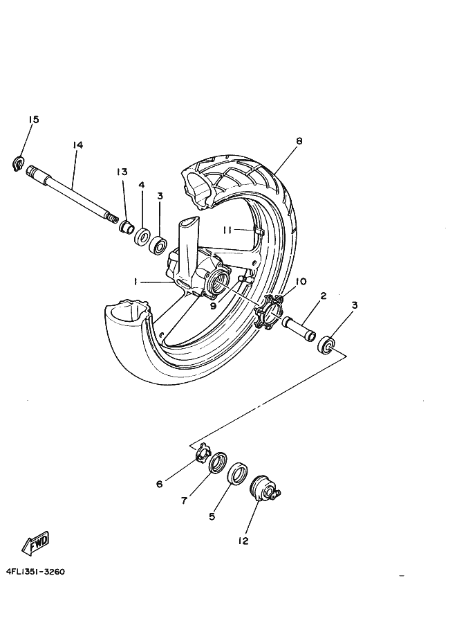 26 - ROUE AVANT