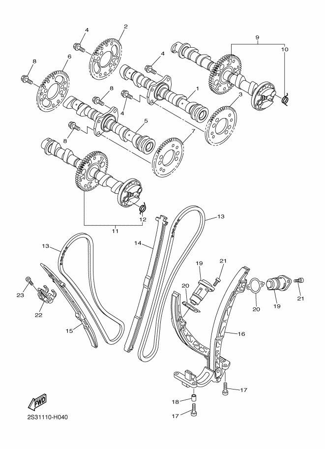 04 - ARBRE A CAMES & CHAINE