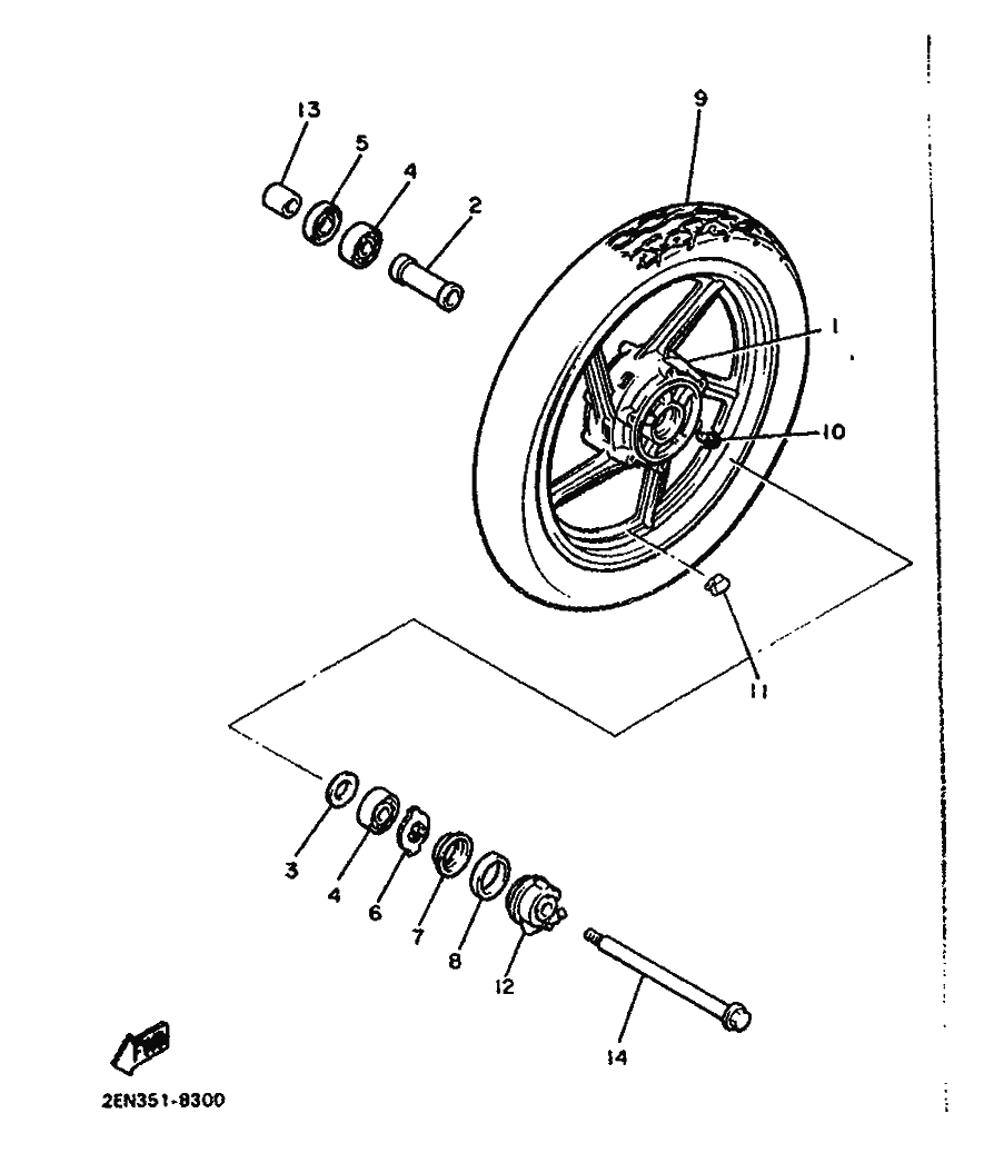 30 - ROUE AVANT