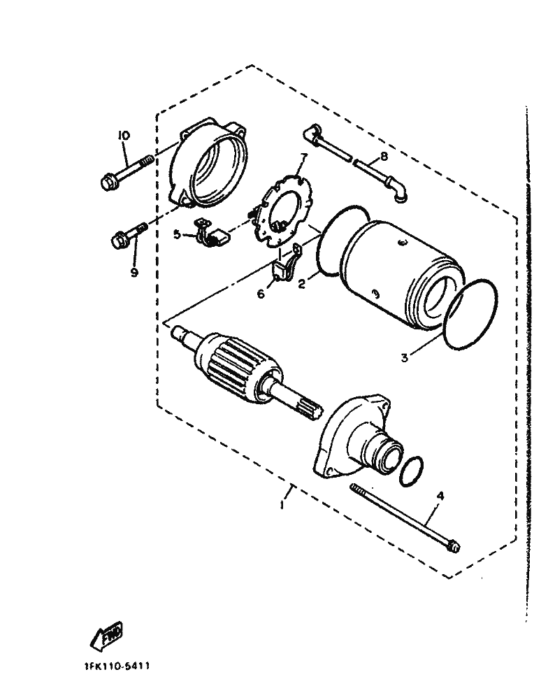 40 - DEMARREUR ELECTRIQUE