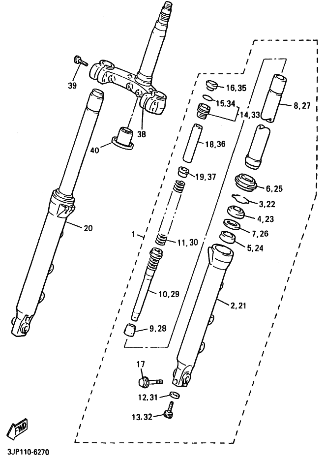 27 - FOURCHE AVANT