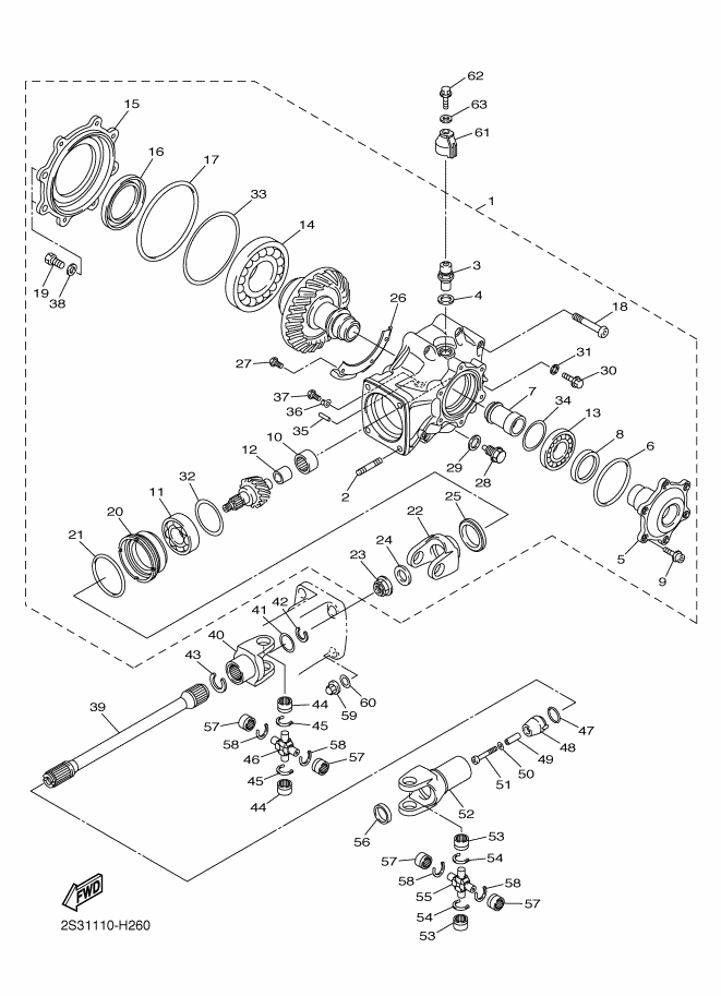26 - ARBRE DE TRANSMISSION