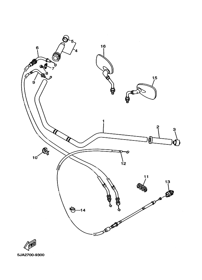 30 - GUIDON & CABLE