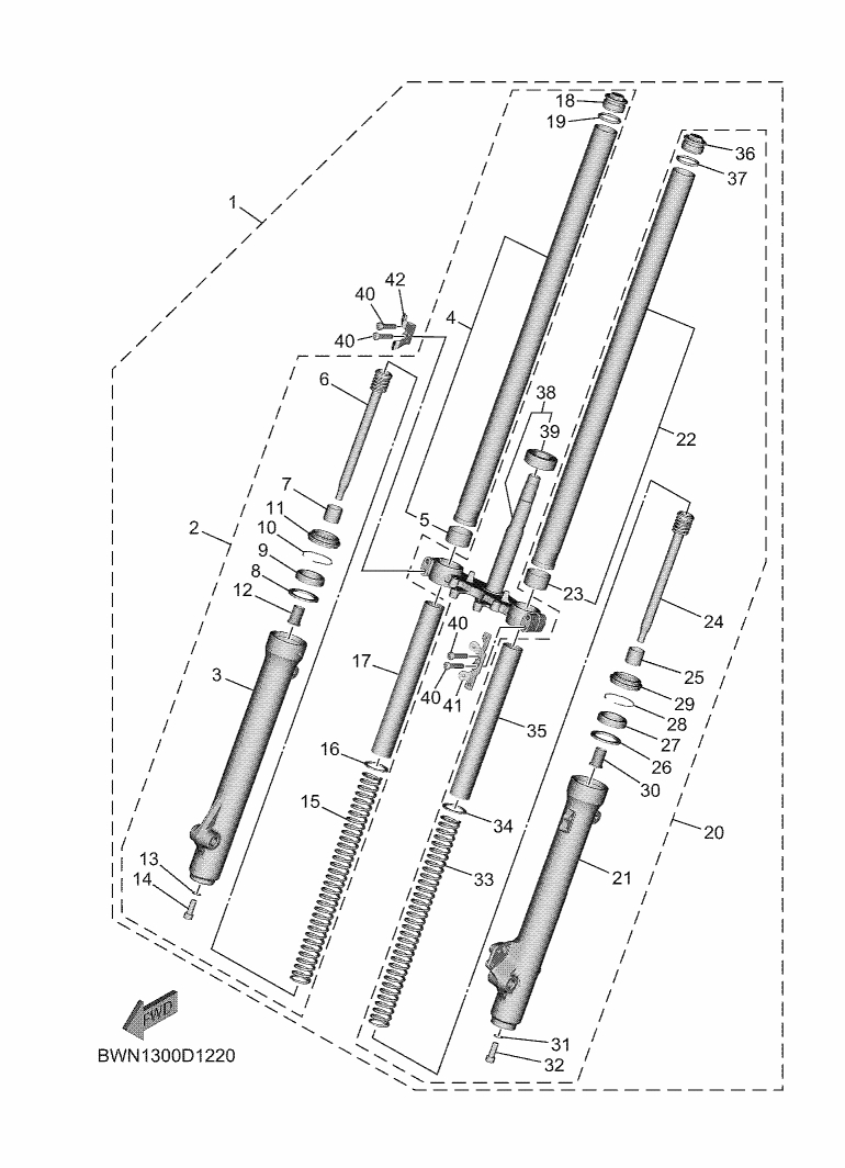 22 - FOURCHE AVANT