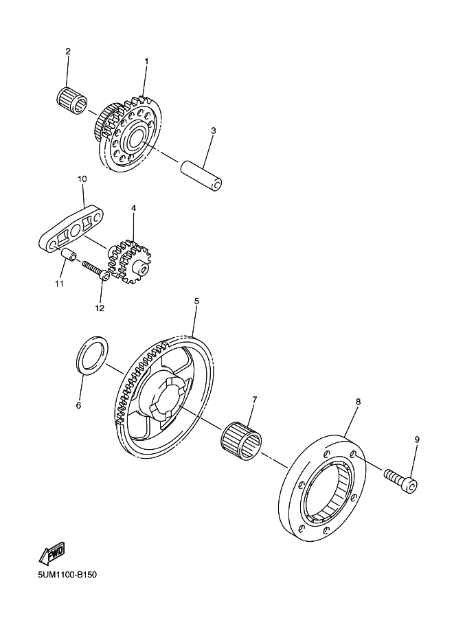 15 - EMBRAYAGE DE DEMAR