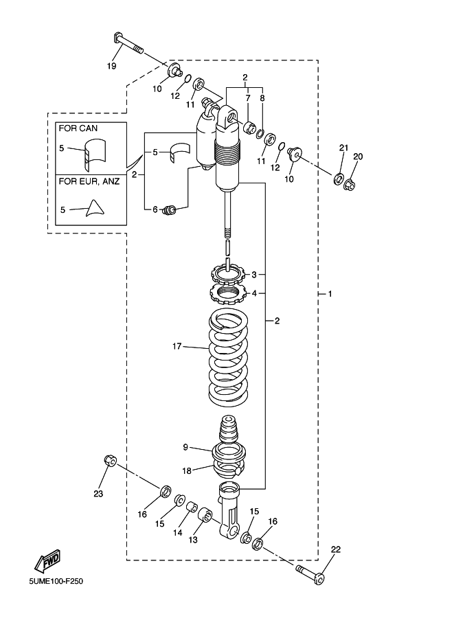 25 - SUSPENSION ARRIERE