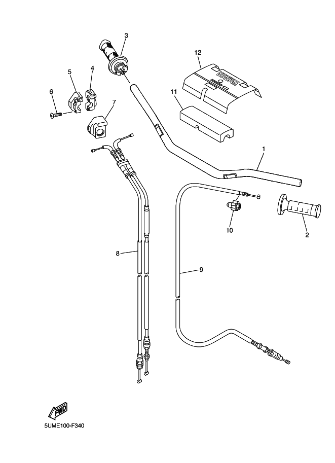 34 - GUIDON & CABLE