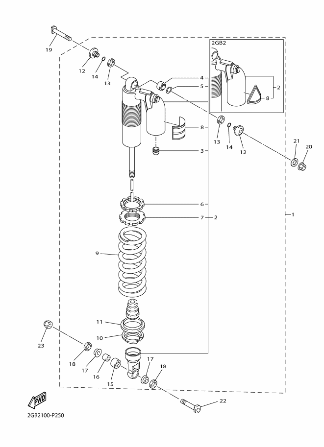 25 - SUSPENSION ARRIERE