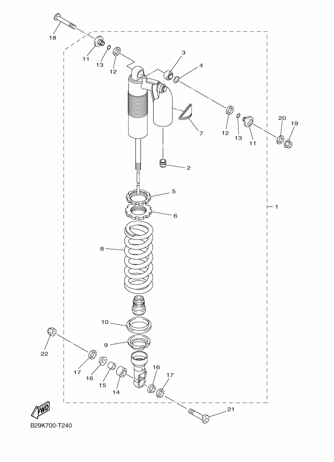 24 - SUSPENSION ARRIERE