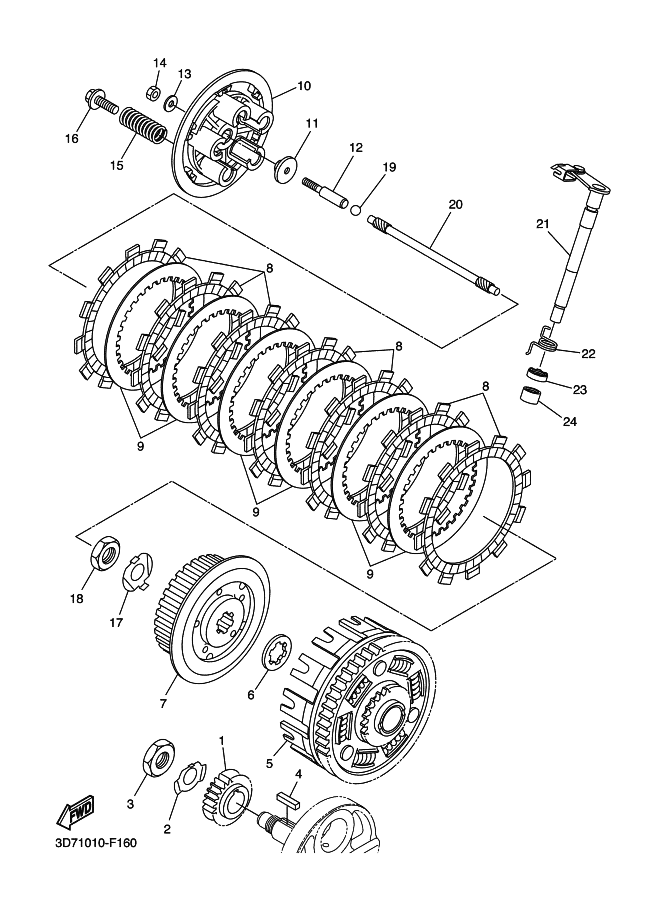16 - EMBRAYAGE
