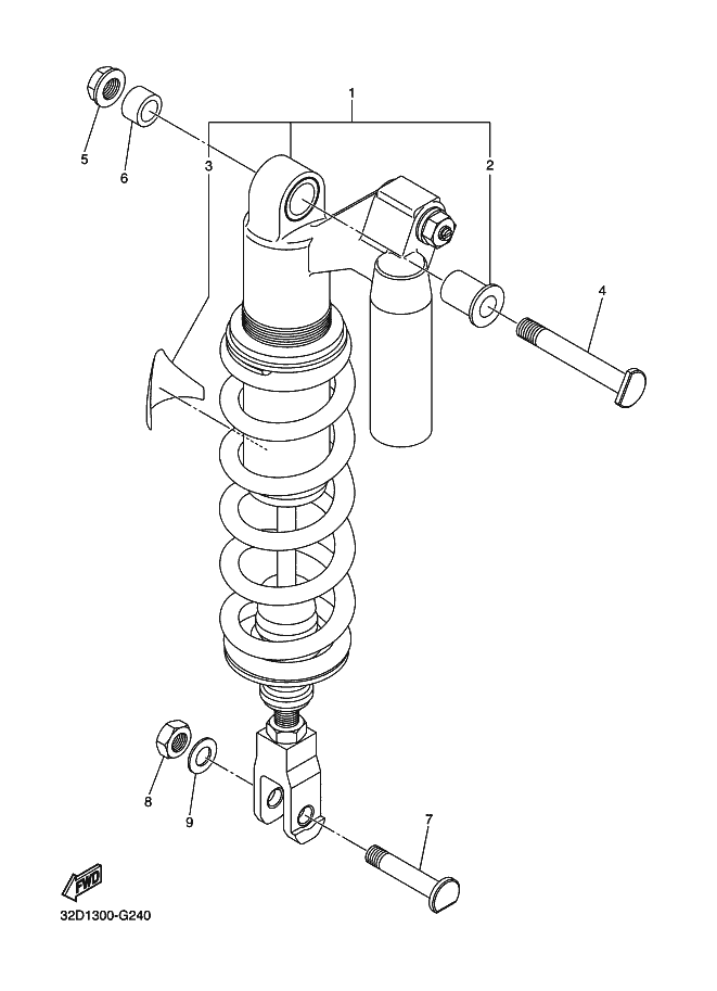 24 - SUSPENSION ARRIERE