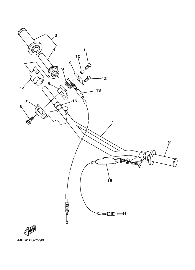 29 - GUIDON & CABLE