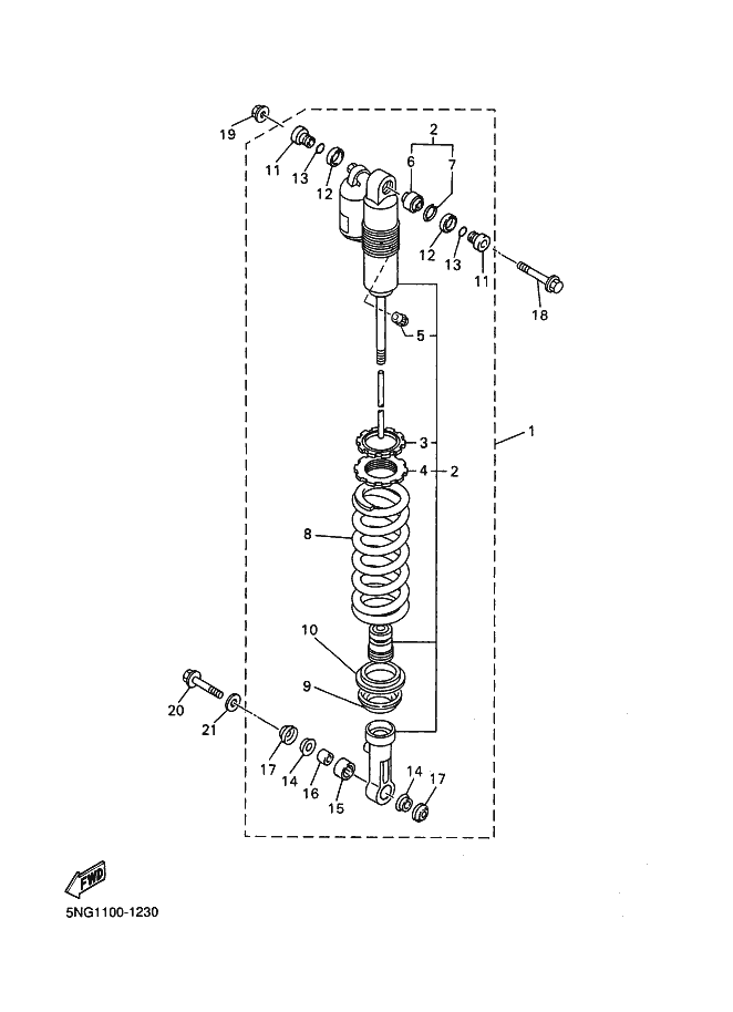 23 - SUSPENSION ARRIERE