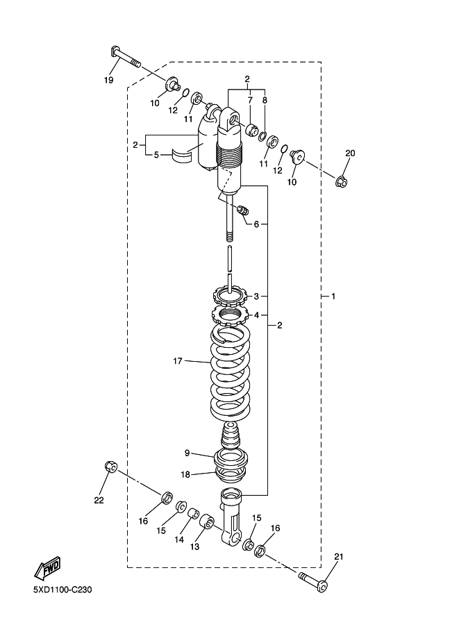 24 - SUSPENSION ARRIERE