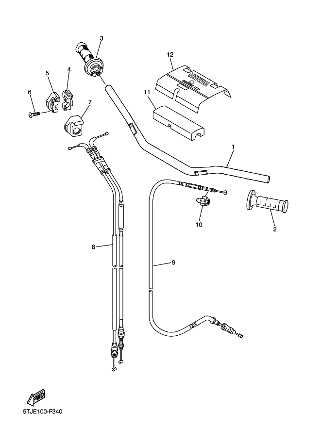 34 - GUIDON & CABLE