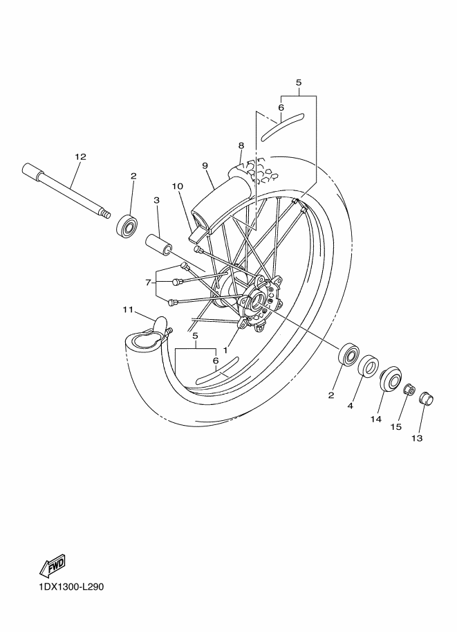 29 - ROUE AVANT