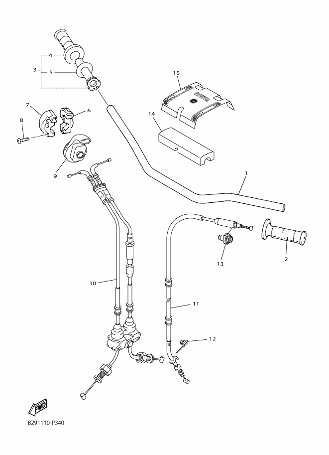 34 - GUIDON & CABLE