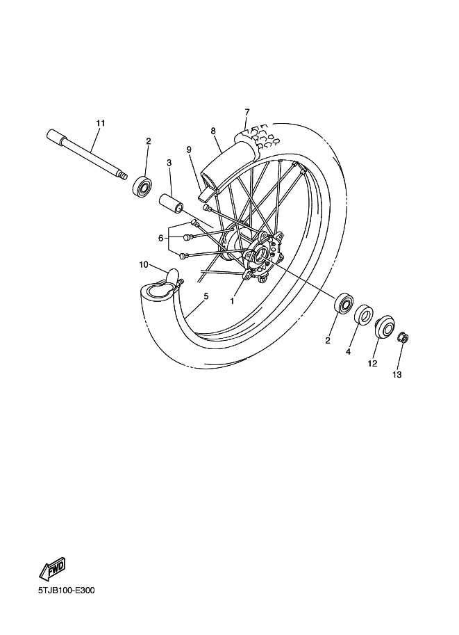 29 - ROUE AVANT