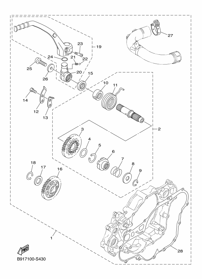 46 - PARTS OPTION (KICK STARTER)