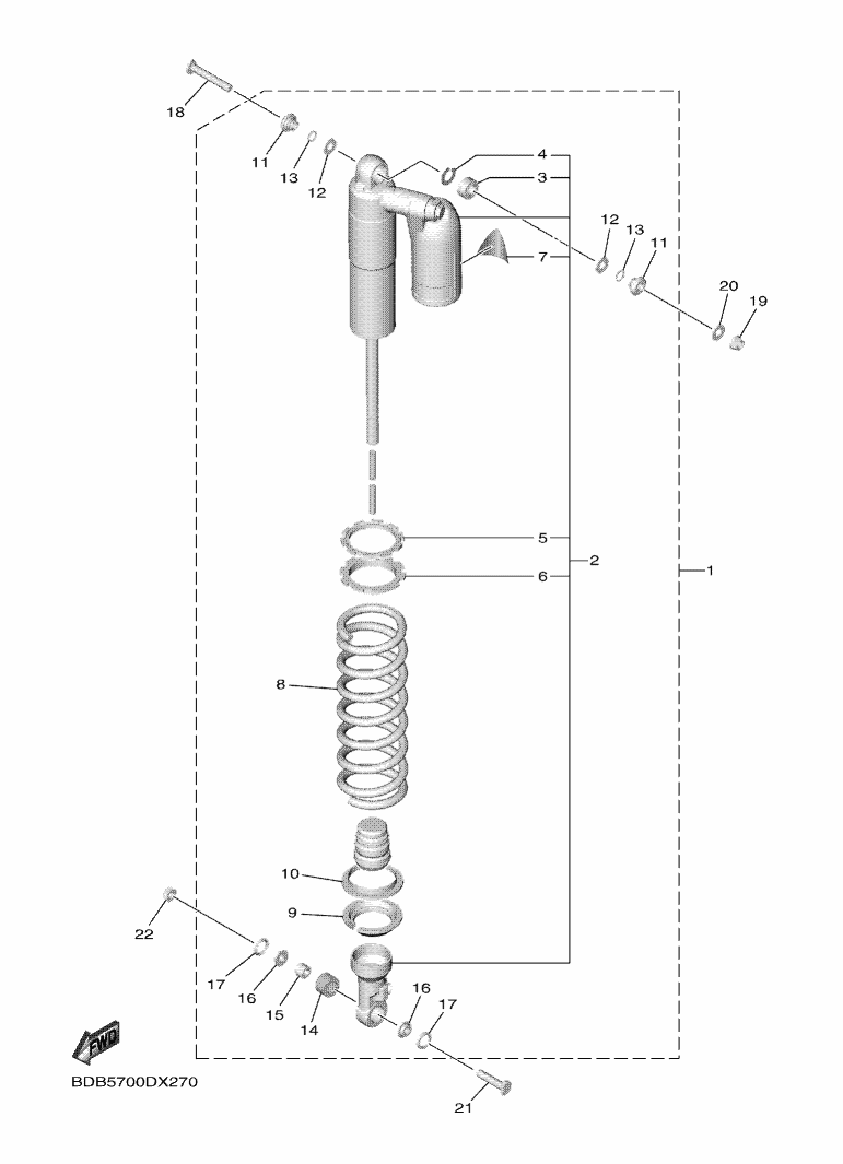 27 - SUSPENSION ARRIERE
