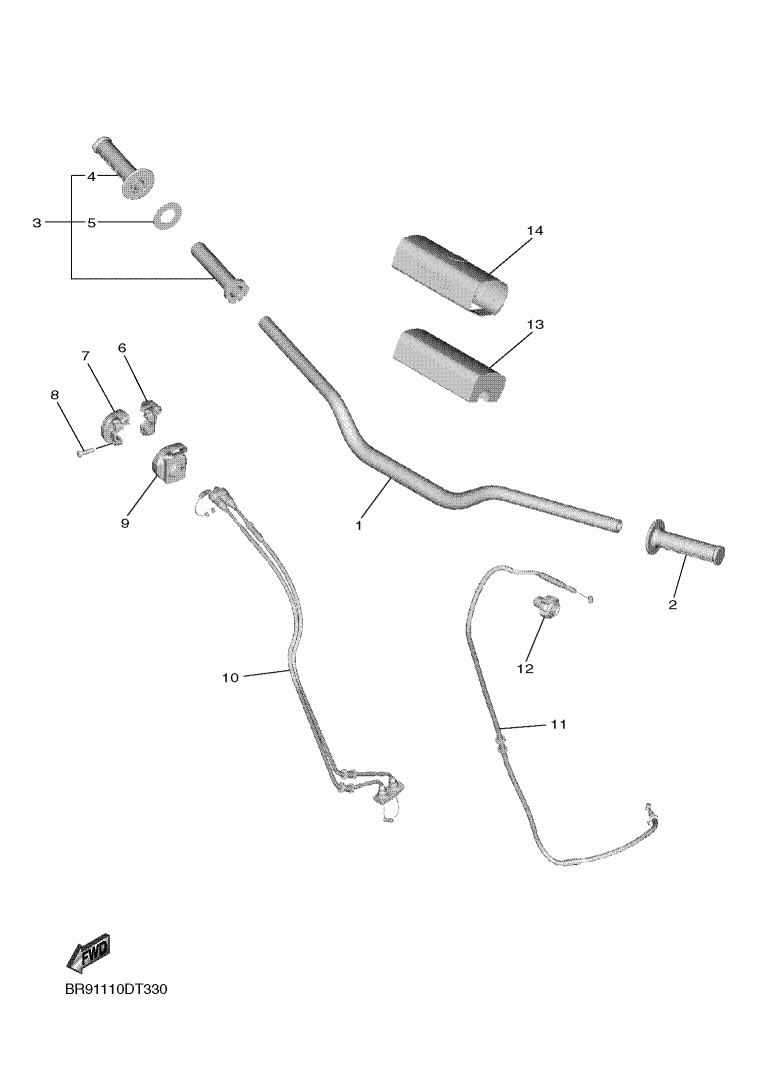 36 - GUIDON & CABLE