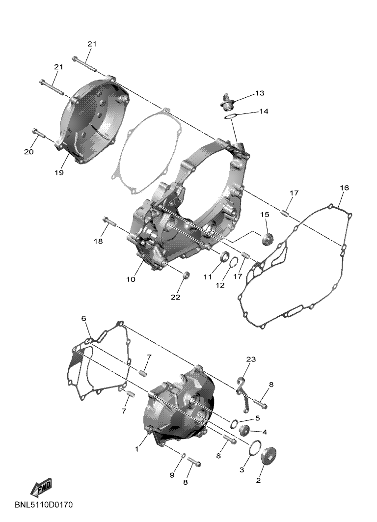 17 - COUVERCLE DE CARTER 1