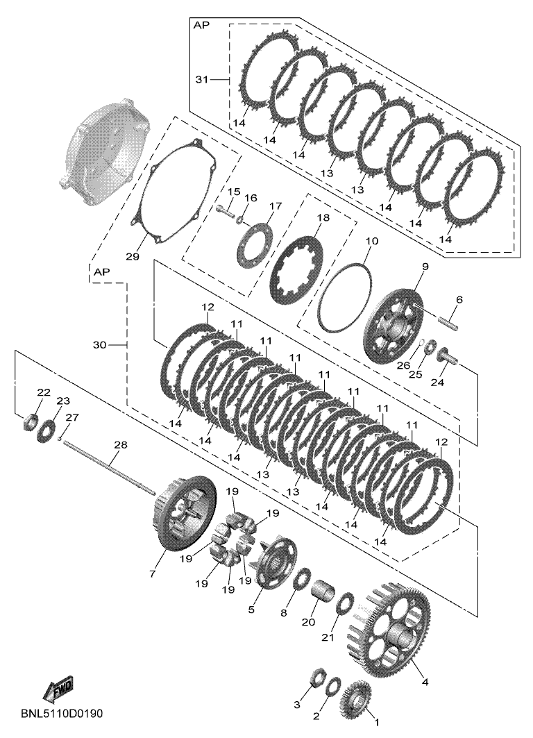 19 - EMBRAYAGE