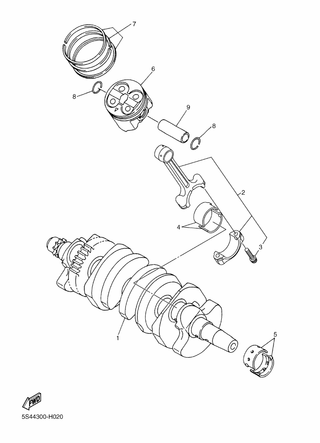 02 - VILEBREQUIN & PISTON