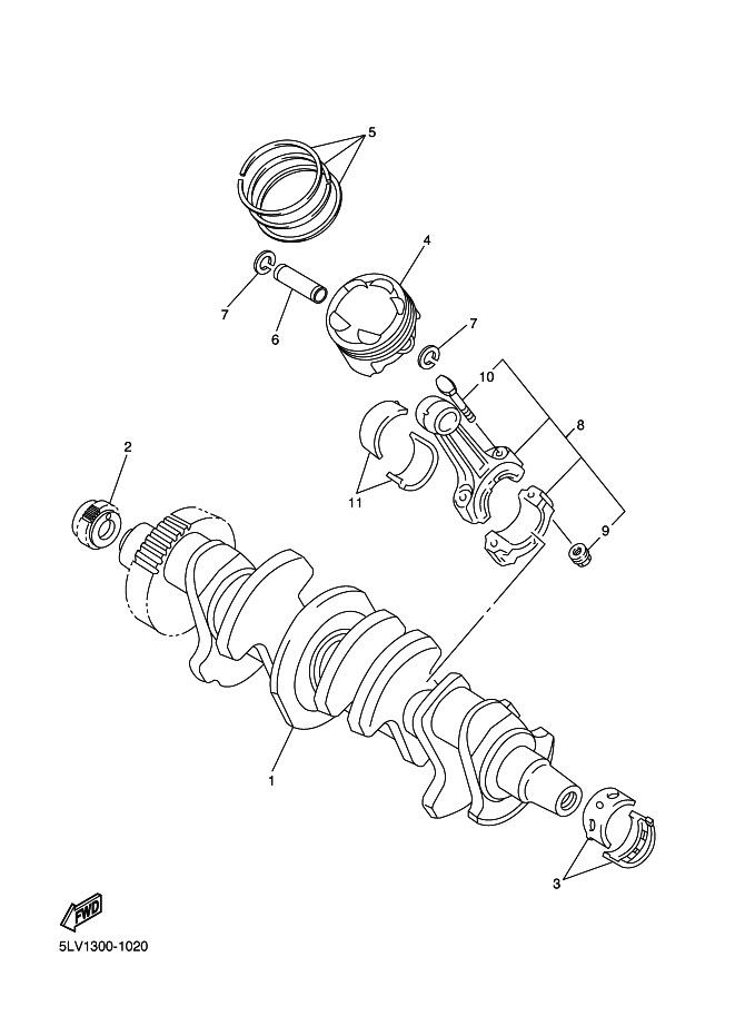 02 - VILEBREQUIN & PISTON