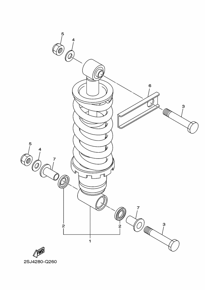 25 - SUSPENSION ARRIERE