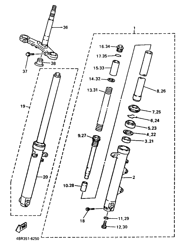 25 - FOURCHE AVANT