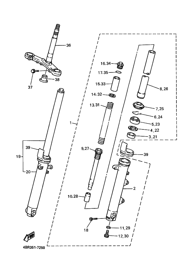 25 - FOURCHE AVANT