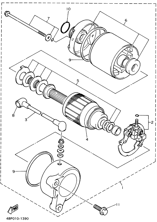 38 - DEMARREUR ELECTRIQUE