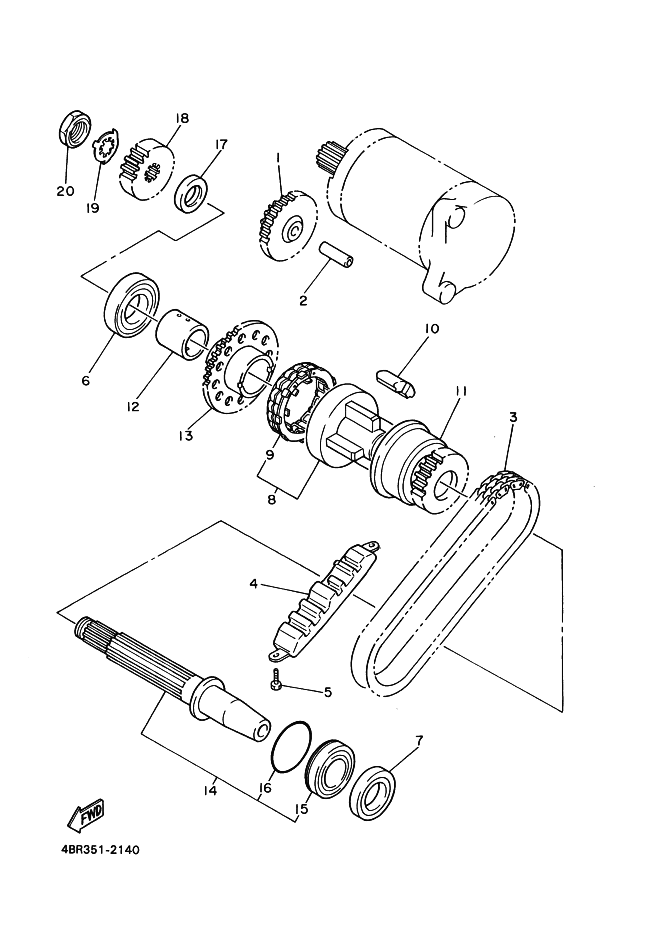 14 - EMBRAYAGE DE DEMAR