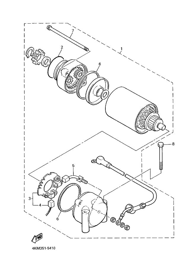 41 - DEMARREUR ELECTRIQUE