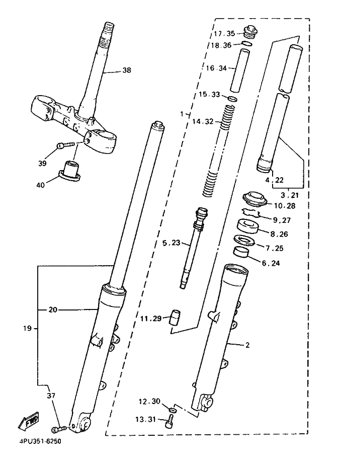 25 - FOURCHE AVANT