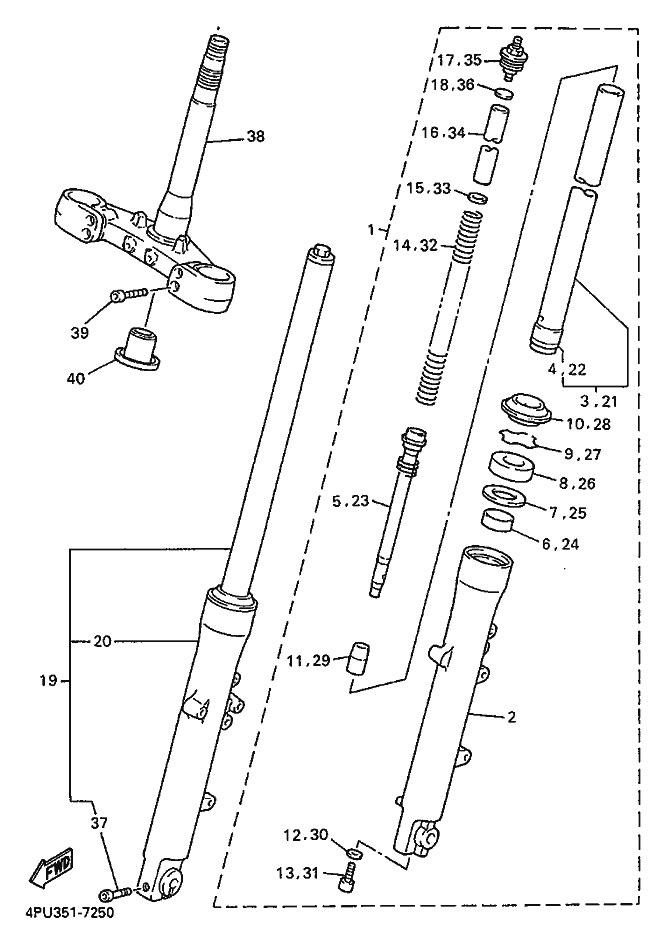 25 - FOURCHE AVANT