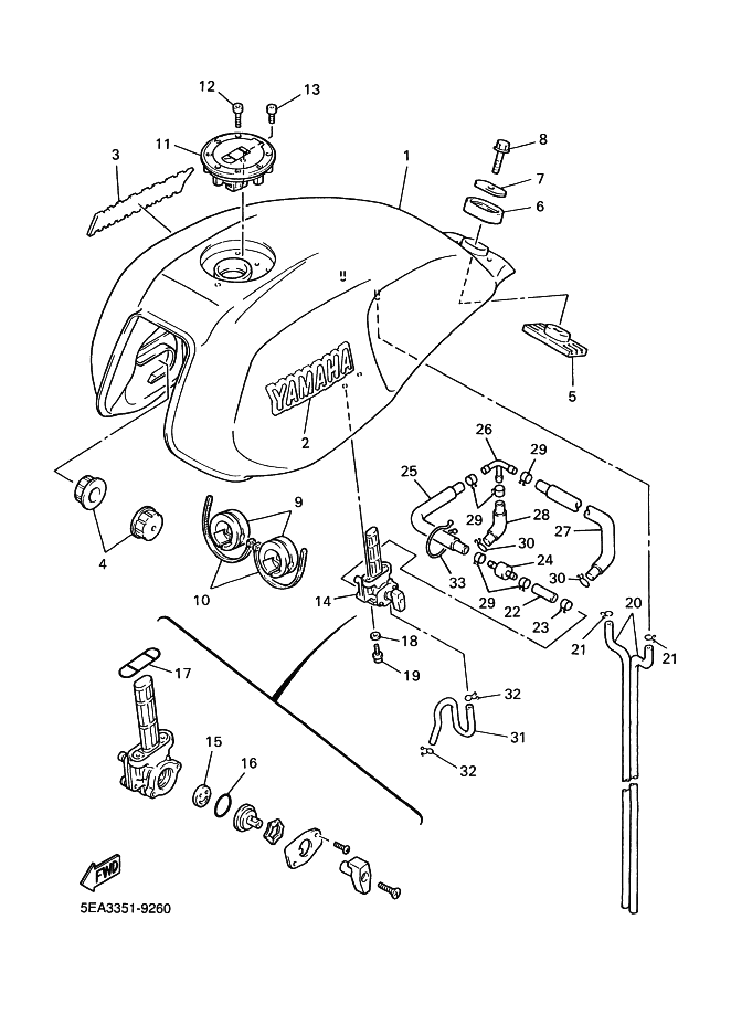 26 - RESERVOIR A CARBURANT