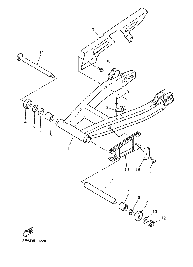 22 - BRAS ARRIERE & SUSPENSION