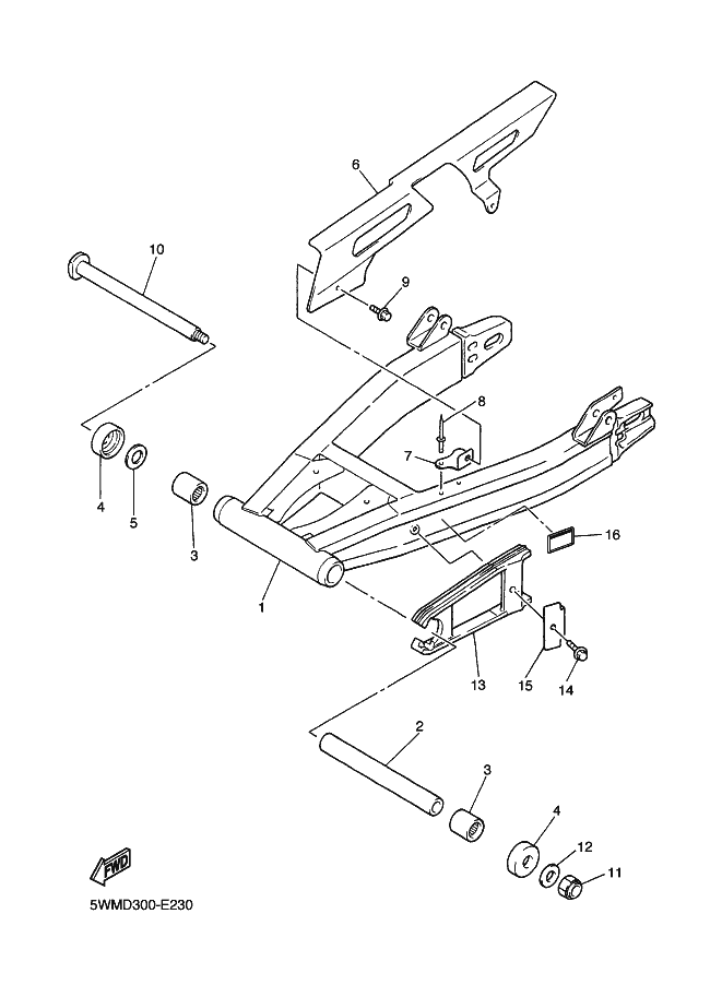 23 - BRAS ARRIERE & SUSPENSION
