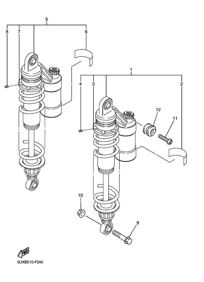 24 - SUSPENSION ARRIERE